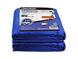 ROLLINGDOG Paint Drop Cloth - Heavy Duty and Reusable Paint Drop Cloth for Painting,Furniture & Floor Protection(Size 9 x 12 Ft - Pack of 2)