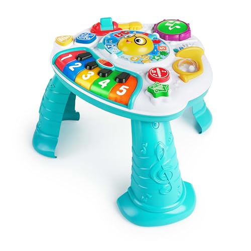 Baby Einstein Discovering Music Activity Table, Includes Piano, Guitar, & Drum, Ages 6 months +