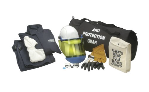 Chicago Protective Apparel Arc Flash Jacket & Bib Kit, 12 cal Large & Size 9