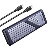 UGREEN 20Gbps M.2 NVMe SATA SSD Enclosure Compatible with 10Gbps USB C External NVMe M.2 Enclosure USB 3.2 Gen2 Support UASP Trim for M/B+M Key NVMe and SATA SSD in Size of 2230/2242/2260/2280