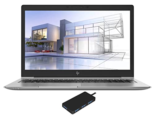 HP ZBOOK 15U G5 Workstation Laptop (Intel i7-8650U 4-Core, 32GB RAM, 512GB PCIe SSD, Intel UHD 620, 15.6" Full HD Bluetooth, Webcam, 1xUSB 3.1, Win 10 Pro (Renewed)