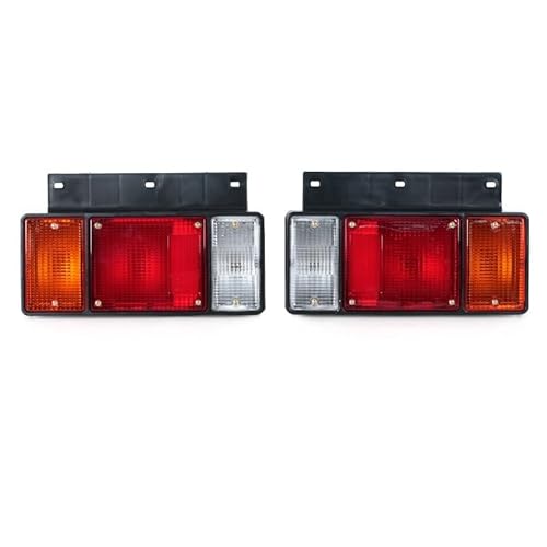 Suitable for For Isuzu NPR ELF NKR NHR NLR 1987-2022 Truck Rear Bumper Tail Parking Brake Light Warming Signal Reflector Lamp 12V(Left and right)