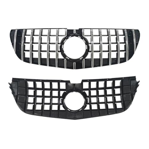 Car Grill 2016-2019 Front Grill Compatible with Mercedes Benz W447 Vito Bumper Grille Car Accessories Parts