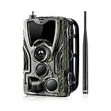 2G Hunting Camera SMS MMS SMTP 20MP Cellular Trail Camera HC801MLI Wireless Wild Surveillance with 5000Mah Lithium Battery Infrared Night Vision Camera