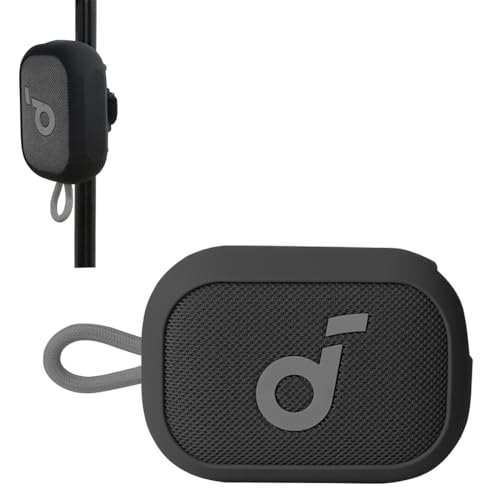 Hermitshell Silicone Carrying Case Replacement for Soundcore Select 4 Go Bluetooth Speaker by Anker (Black)
