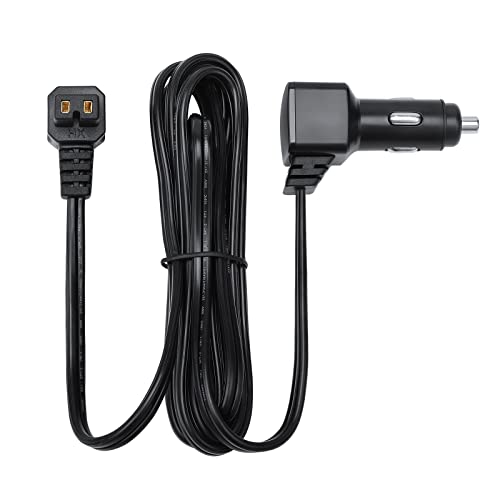 ICECO 12 Volt Male Cigarette Lighter Plug, DC Power Cord Power Cable for Car Refrigerator Car Fridge Freezer, 16AWG 8 FT Long (2.5 M), Male Socket Adapter (NOT Suitable for VL35/APL20/APL35 Series)
