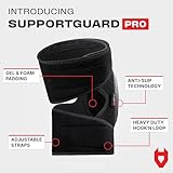 NoCry Gel Knee Pads for Men and Women with Soft Foam Cushion — Waterproof Anti-Slip Cap and Easy to Use, Adjustable Non-Slip Straps — Durable, Lightweight Design — Perfect for Gardening Work