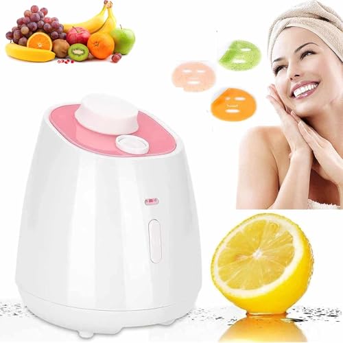 DIY Facial Mask Maker Machine, Fruit and Vegetable Mask Machine Automatic Intelligent Voice Homemade Mask Machine Moisturizing Whitening for Beauty Salon, Home
