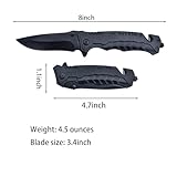 Suning Tactical Folding Knife 10Pack Lock Knife 3.4 Inch EDC Outdoor Camping Tools with Pocket Clip