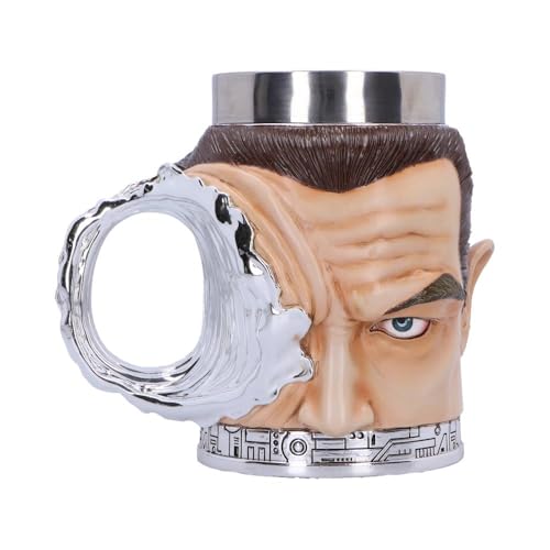 Nemesis Now Terminator T-1000 Tankard, Sci-Fi Movie Drinkware, Collectible Terminator 2 Memorabilia and Gifts