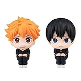 MEGAHOUSE Shoyo Hinata & Tobio Kageyama Lookup Series Haikyu!! Figure Set with Gift