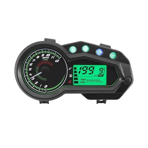 Motorcycle Dashboard Speedometer Digital Motorcycle Speedometer Moto Gauge for Italika 150z 150sz 170z 150Sz Motorcycle Digital Tachometer Instrument Digital Odometer