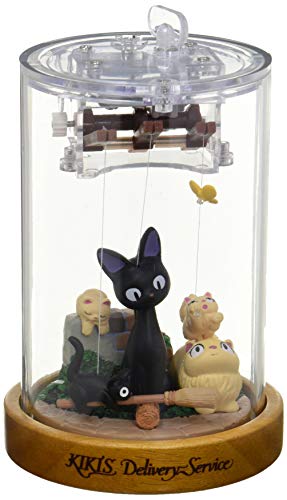 Sekiguchi Studio Ghibli Puppet Music Box Majo Kiki's delivery Service Jiji