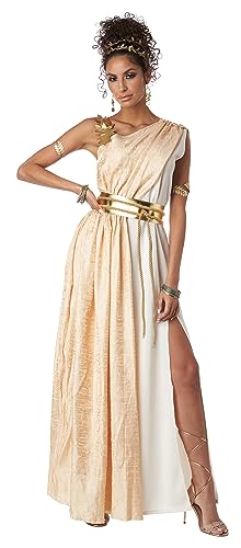 California Costumes, Golden Goddess, Adult, Small, Cream/Gold