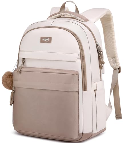 MOMUVO School Backpack Women and Teen Girls,17.3 Inch Cute Bookbag Lightweight Large Laptop Backpack College SchoolBag Students