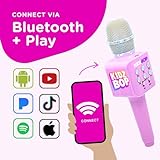 Move2Play, Kidz Bop Karaoke Microphone | The Hit Music Brand for Kids | Toy for Girls & Boys Ages 2, 3, 4, 5, 6, 7, 8+ Years Old | Gift & Birthday Present