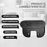 Recharge Base Charger Station for Lefant M210 M213 M213S Robot Vacuum Cleaners, Charging Dock Replacement for Lefant K2 K3 K3A K4 K5 Vacuums for Home Floor Cleaning, Without Adapter