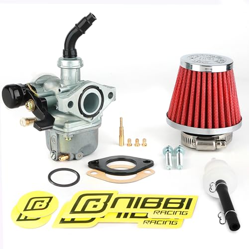 NIBBI PZ19 Carburetor Kit 19mm Carb for 50cc 70cc 90cc 110cc 125cc ATV Dirt Pit Bike Taotao Coolster Apollo