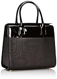 Orla Kiely Margot Top Handle Bag, Black, One Size