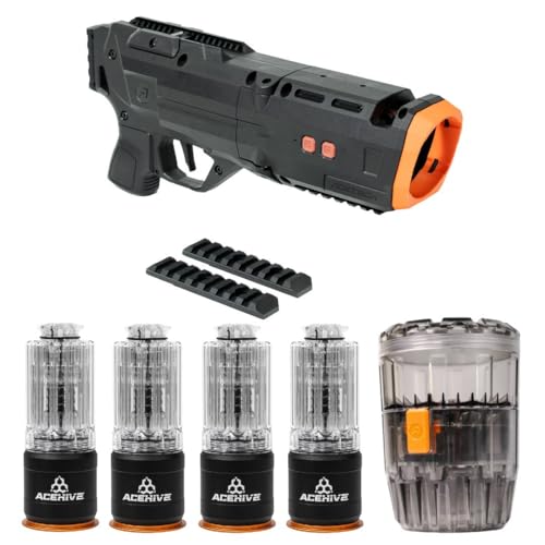 ACETECH Airsoft Grenade Launcher with 4+1 ACEHIVE Grenade/Spawner 40mm Tracer BBS Available