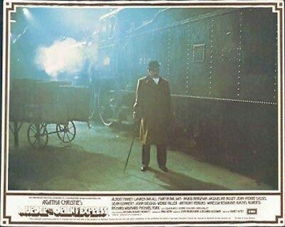 Murder ON The Orient Express Albert Finney Original Lobby Card by STEAM Train