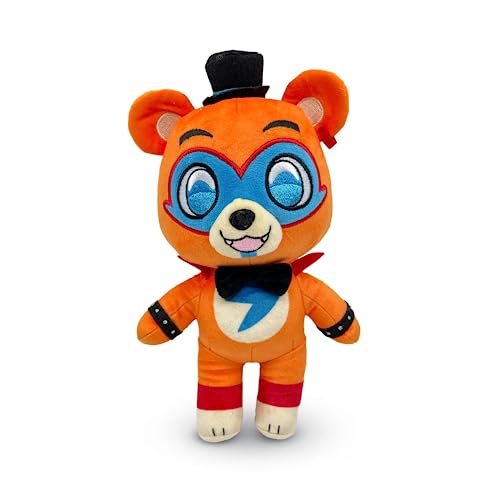 Youtooz Chibi Glam Rock Freddy Plush 9 inch, Collectible Plush Stuffed Animal from Five Nights at Freddy's (Exclusive) by The FNAF Collection