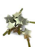 Funiverse 20 Bulk Star Hand Clapper/Team Spirit Noise Maker Assortment - Perfect New Years Party Favor (Gold)