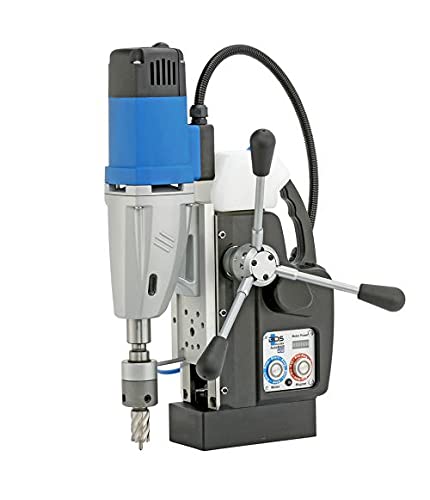 C.S. Unitec | AutoMAB 450 | Portable Magnetic Drill Press w/Automatic Feed & Reverse | Drills up to 2" Diameter and up to 6" Depth of Cut | 1050 Watts | 250/450 RPM