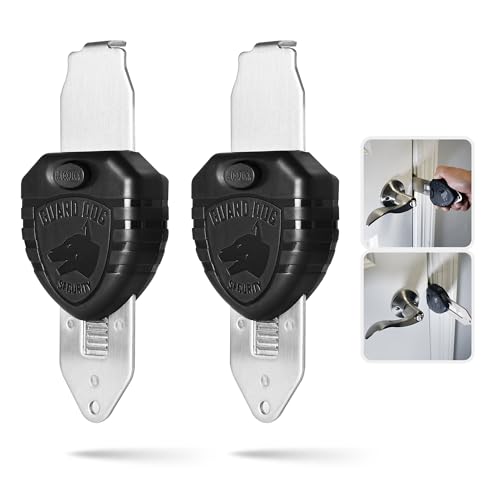Guard Dog Security Blocklock Portable Door Lock, Hotel Door Locks for Travelers Security, Tough & Durable, Apartment Door Security, Home Security, Travel Essentials, Easy to Use