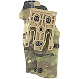 SAFARILAND (SAFARILAND) 6354DO QLS 19 Fork, Tactical Holster, Right Hand, Multicam, Fits Glock 17 22