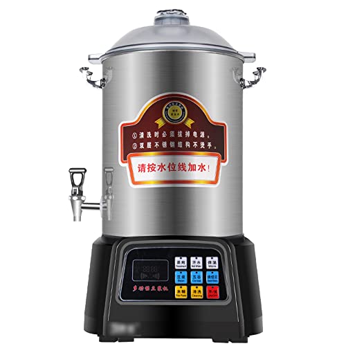 JYXYXSCP Stainless Steel Commercial Soymilk Machine,12L/20L Separated Grains Freshly Refined Soymilk Canteen Breakfast Shop Soymilk Machine,12L (20L)