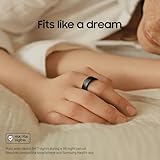 SAMSUNG Galaxy Ring, AI Smart Ring, Size First w/Sizing Kit, No App Subscription, Fitness Monitor, Sleep Tracker, Up to 7-Day Battery, Size 14, Titanium Black [US Version, 1Yr Manufacturer Warranty]