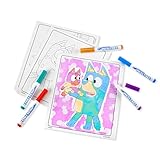 Crayola Bluey Color Wonder Coloring Set, 18 Bluey Coloring Pages, Mess Free Coloring for Toddlers, Bluey Toys, Gifts for Kids