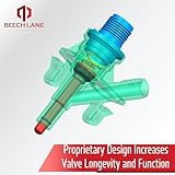 Beech Lane Upgraded Water Valve Kit Replaces 385311641 for Dometic Toilets 300, 310, and 320, Increased Freeze Resistance, Long Valve Lifespan, Ultrasonic Sealing Safeguards Against Leaks (Natural)