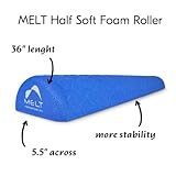 MELT Half Soft Foam Roller 36 inch Low Density Body Roller