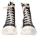 Rick Owens, Pre-loved Men's Abstract Sneaks, 10, Black