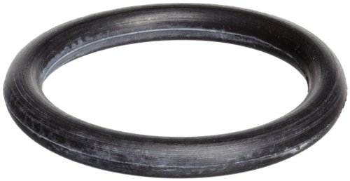 437 Buna-N O-Ring, 70A Durometer, Round, Black, 6" ID, 6-1/2" OD, 1/4" Width (Pack of 5)