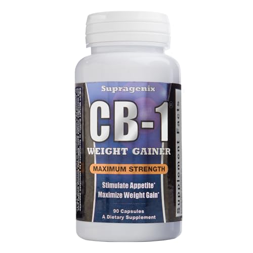 CB-1 Weight Gainer Pills (90 Count) | Weight Gain Support for Women & Men | Clinically Tested Appetite Booster for Safe, Effective Results | Powerful Mass Gainer