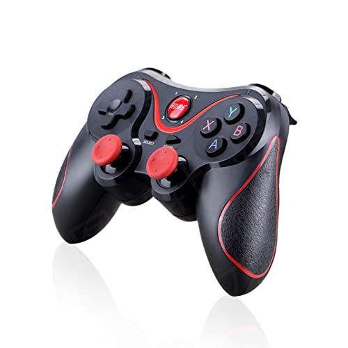 Yoidesu X3 Gaming Controller for Android for IOS Mobile Phone TV Computer CP VR, Dual Vibration Wired BT Game Remote Gamepad Joystick with Built in 400mAh Rechargeable Battery