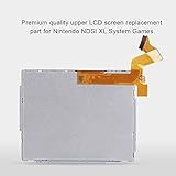 Dsi XL Top Screen Replacement Replacement LCD Screen Glass Replacement Parts Accessories Top Upper LCD Screen Display for for Ndsi XL (Top Screen) (NDSI XL Upper Screen)