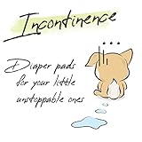 WICKEDPUP Dog Diaper Liners Booster Pads for Male and Female Dogs, 100ct | Disposable Diaper Inserts fit Most Reusable Pet Belly Bands, Wraps, and Washable Period Panties