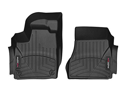 WeatherTech Custom Fit FloorLiners for Smart fortwo - 1st Row (4410781), Black