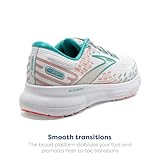 Brooks Women's Glycerin 20 Neutral Running Shoe - Oyster/Latigo Bay/Coral - 7.5 Medium