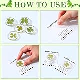 Colingmill 40 Set Lucky Charm Pocket Hug Token Bulk Cards with Four Leaf Clover Good Luck Pocket Token Keepsake Exchange Relationship Gift for St Patrick's Day Family Friends Employee Coworkers Gifts