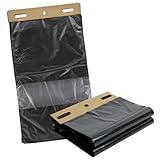 Zero Waste USA® 3,200 Commercial ONEpul® dog waste header bags - 30% larger than standard roll bags - (32 headers of 100 bags = 3,200 bags)