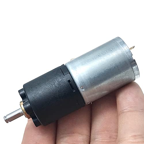Mabuchi DC 5V-12V 22RPM-58RPM Micro 370 Gear Motor Planetary Reducerbox D-shaft for Intelligent Toilet Trash Can Reducer Engine