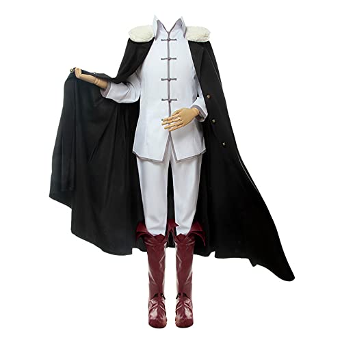 Gegexli Anime Bungo Stray Dogs Cosplay Costumes Fyodor Dostoyevsky Cosplay Uniforms Halloween Carnival Party (M)