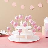 Bright Creations Cake Pop Maker Kit - Includes Melting Pot, Baking, Treat Bags, Twist Ties, Lollipop Sticks - Cake Pop Decorating Kit with 3-Tiered Dessert Stand (404 Total Pcs)