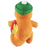 Pokemon 8" Holiday Christmas Plush Starter 3-Pack - Charmander, Squirtle, Bulbasaur - Generation 1 - Officially Licensed - Soft Stuffed Animal Figure Toys - Gift for Kids, Boys, Girls, Fans - 2+