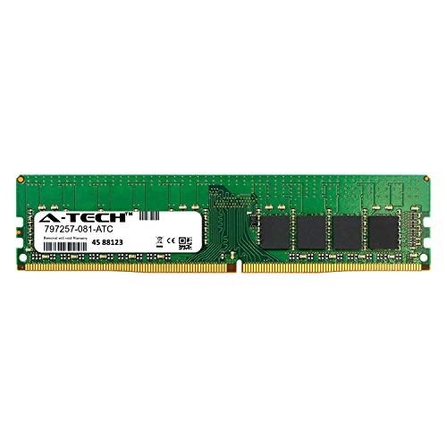A-Tech 4GB Replacement for HP 797257-081MHz PC4-17000 ECC Unbuffered UDIMM 1rx8 1.2v - Single Server Memory Ram Stick (797257-081-ATC)